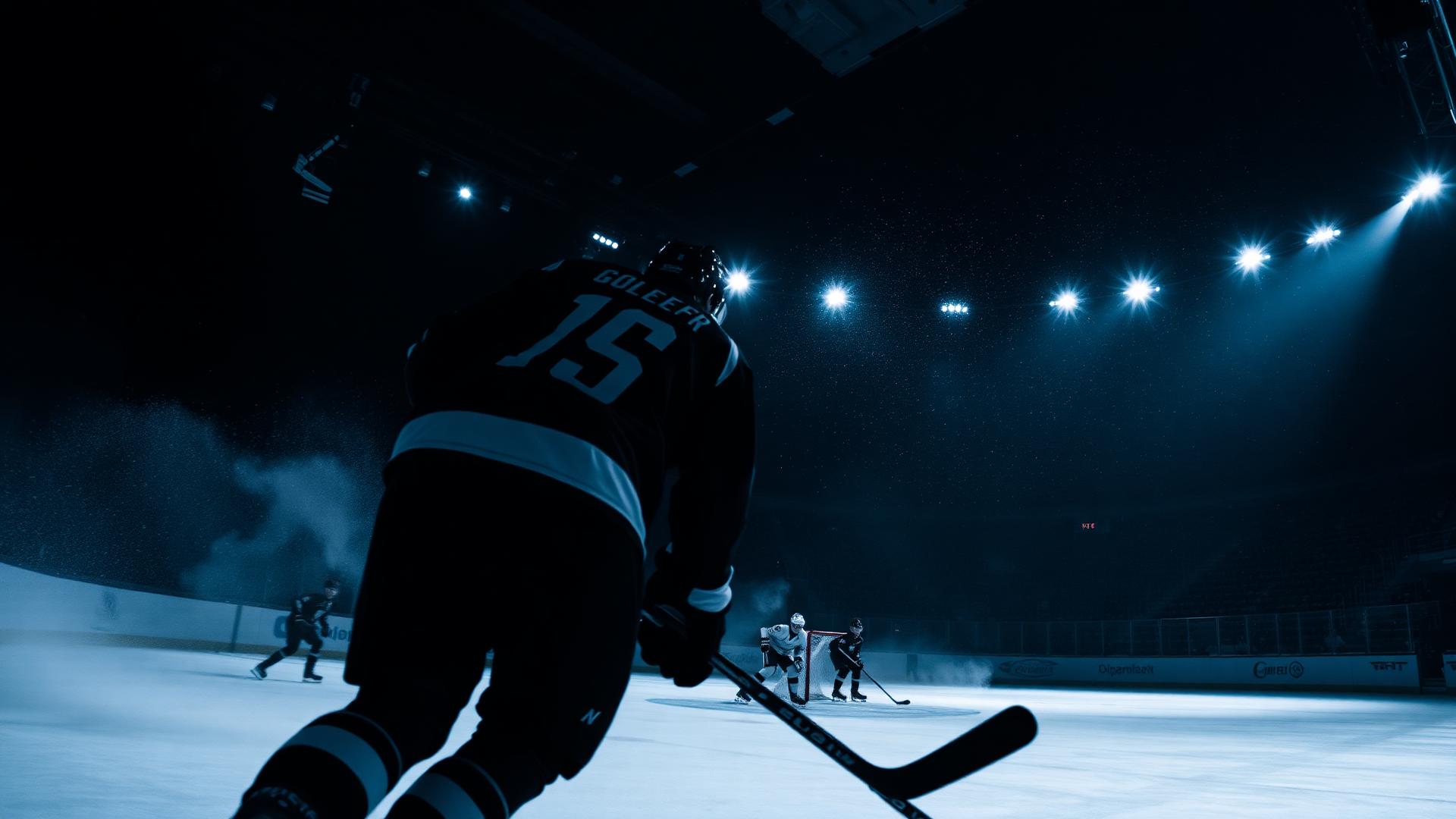 Hockey action